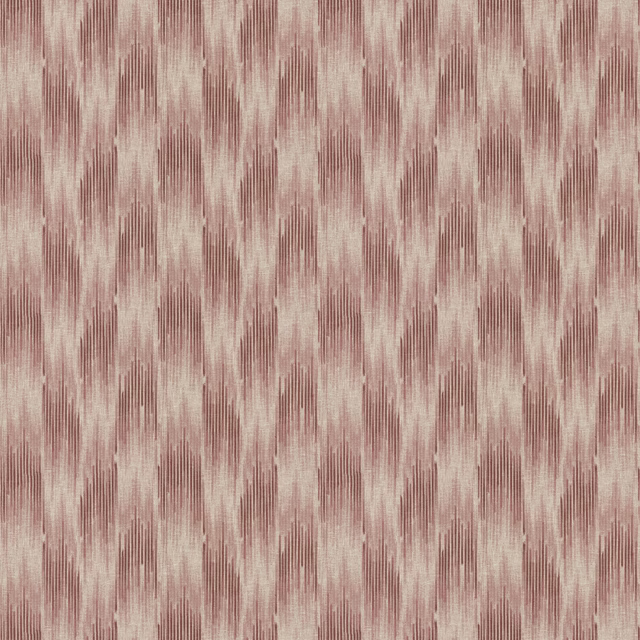 Muted mulberry and blush striped woven fabric with vertical textured pattern