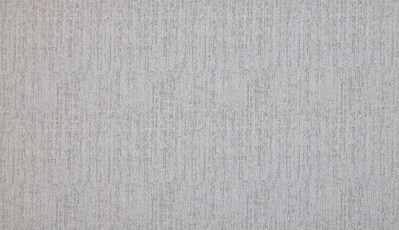Pale silver-grey textured fabric with fine vertical striations and a soft mottled finish