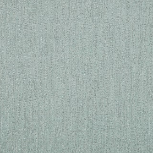 Soft spa green textured fabric swatch with fine vertical grain