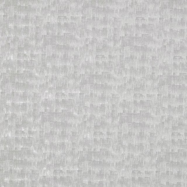 Pale silver grey textured fabric swatch with soft woven sheen