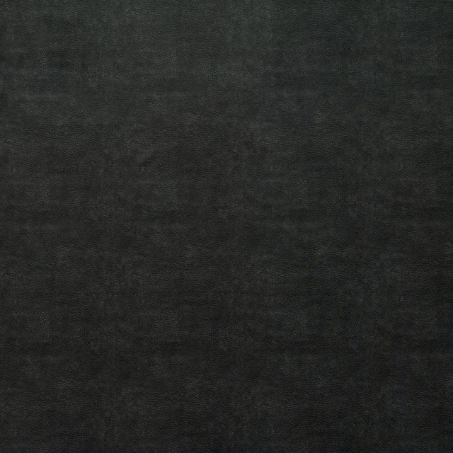 Dark ebony-black textured plain fabric swatch with subtle mottled surface