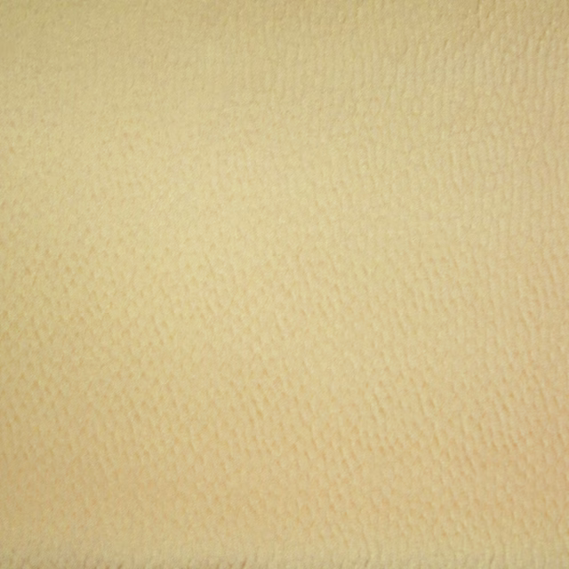 Pale sunflower yellow textured fabric swatch with a soft matte finish