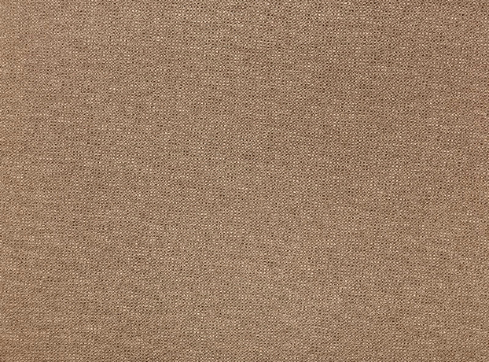 Warm caramel beige plain woven fabric with subtle horizontal texture