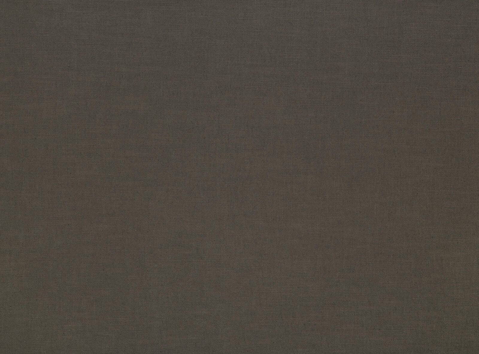Close-up of a plain deep mocha brown woven fabric with subtle texture