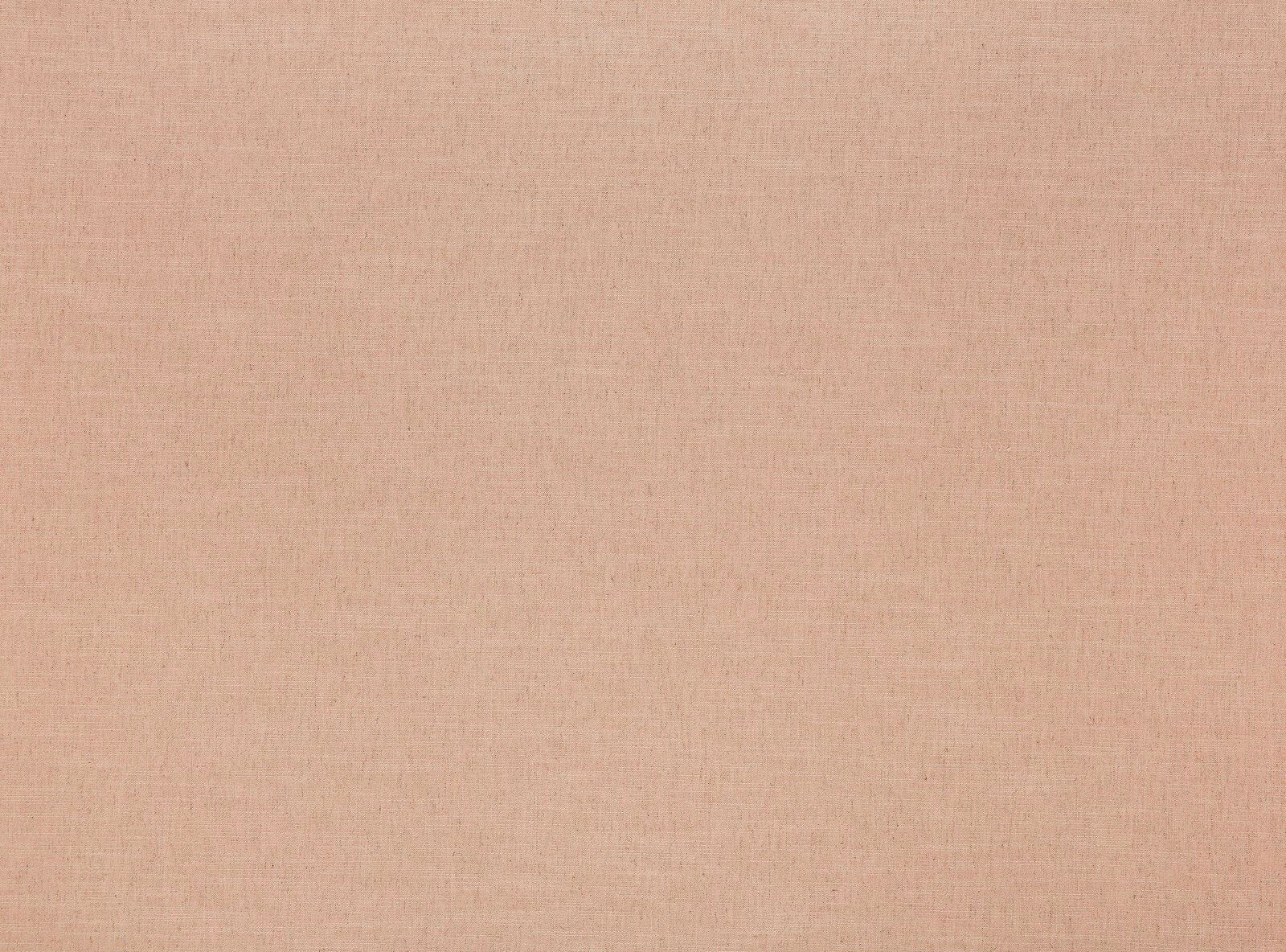 Soft nude pink plain woven fabric with a subtle linen texture