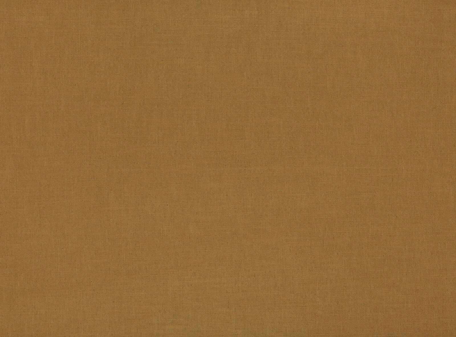 Plain ochre-gold woven fabric with a soft linen-like texture