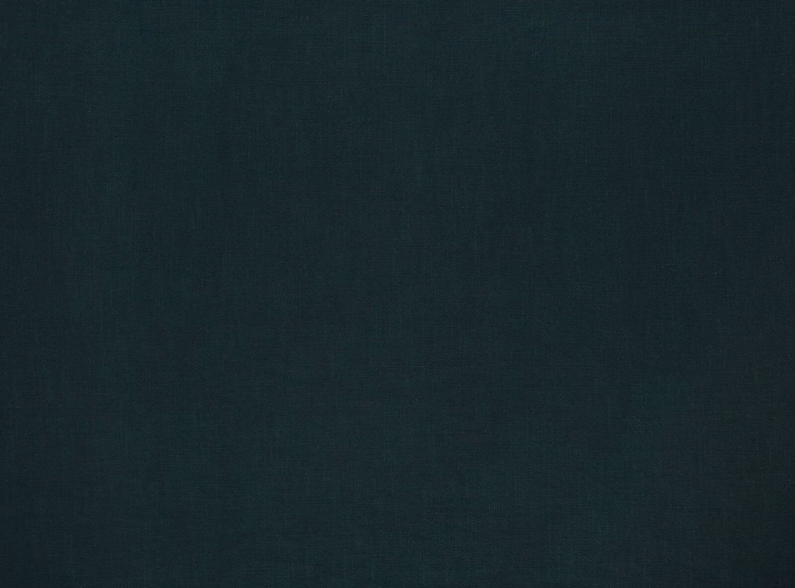 Dark pine green plain woven fabric with a subtle matte texture