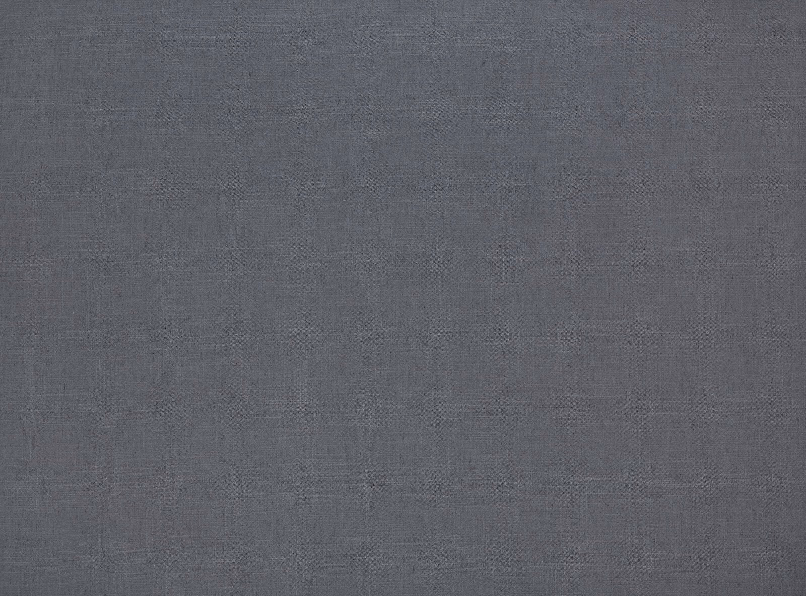 Plain cool platinum grey fabric with a subtle linen-textured weave