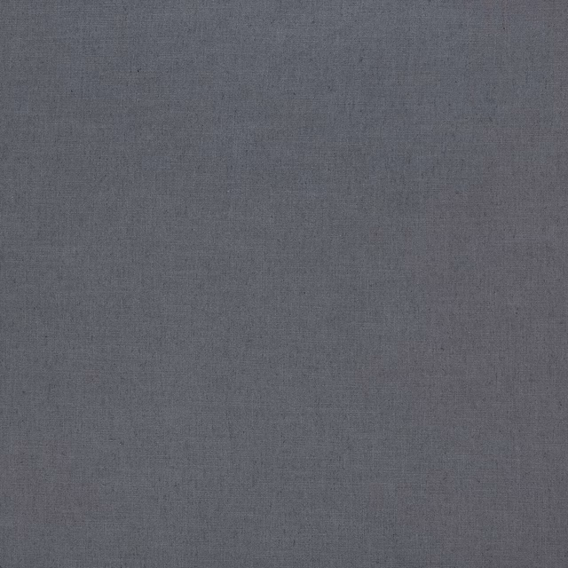 Plain cool platinum grey fabric with a subtle linen-textured weave