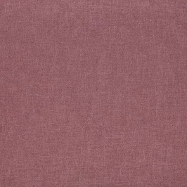 Dusty rose plain woven fabric with a soft linen-blend texture