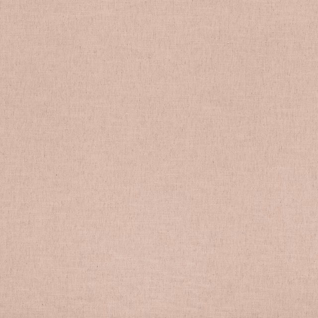 Soft shell-pink plain woven fabric with a fine linen texture