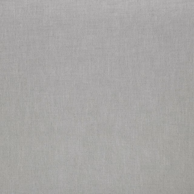 Soft silver-grey plain woven fabric with a fine matte linen texture