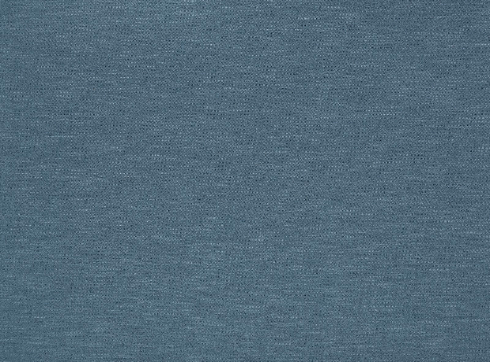 Muted spa blue plain weave fabric with subtle linen texture