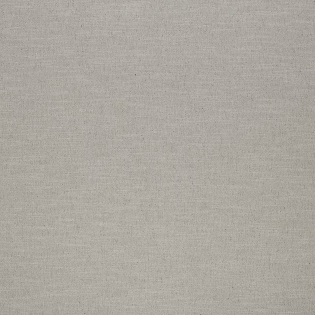 Soft stone beige plain woven fabric with subtle linen texture