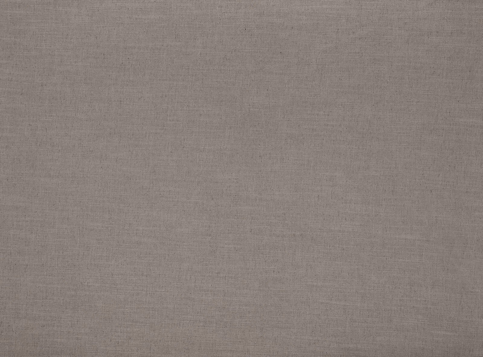 Soft wheat taupe plain woven fabric with fine linen-like texture