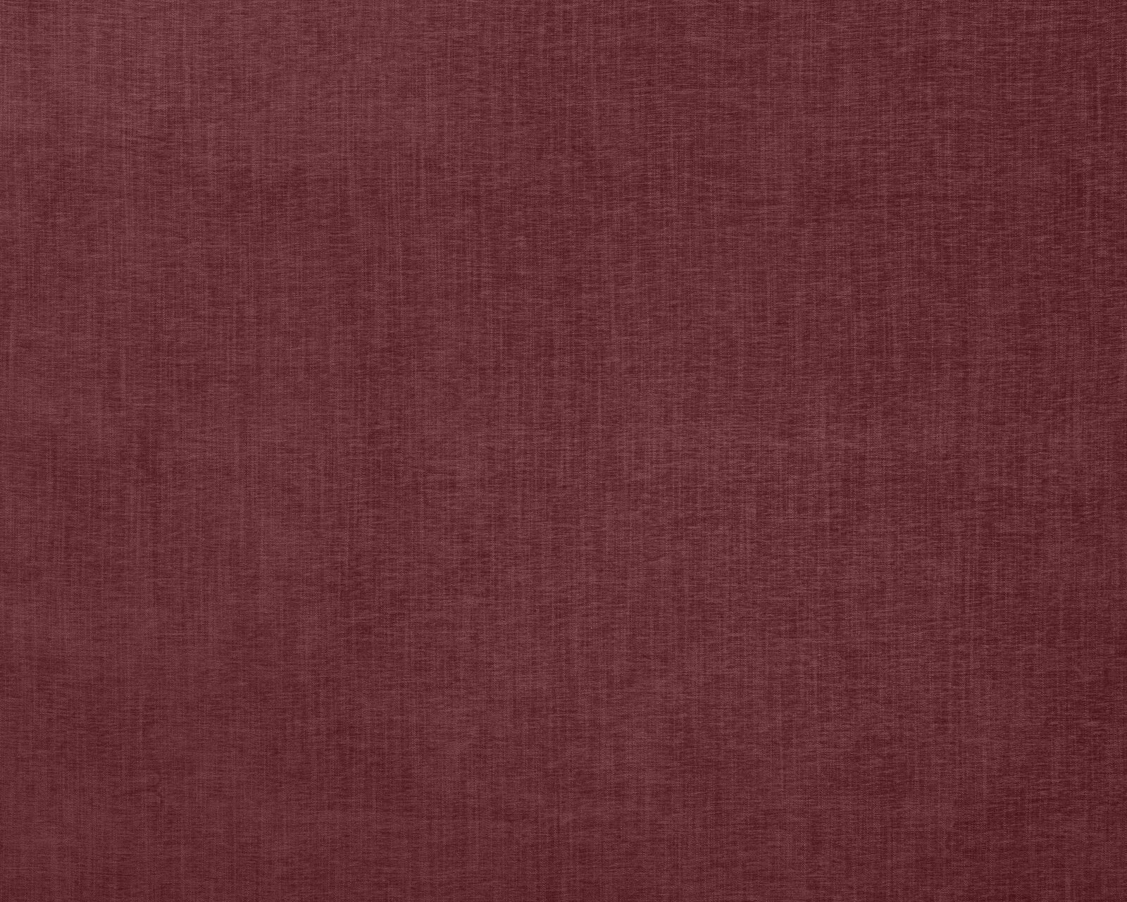 Deep cranberry red plain weave fabric with a fine textured surface