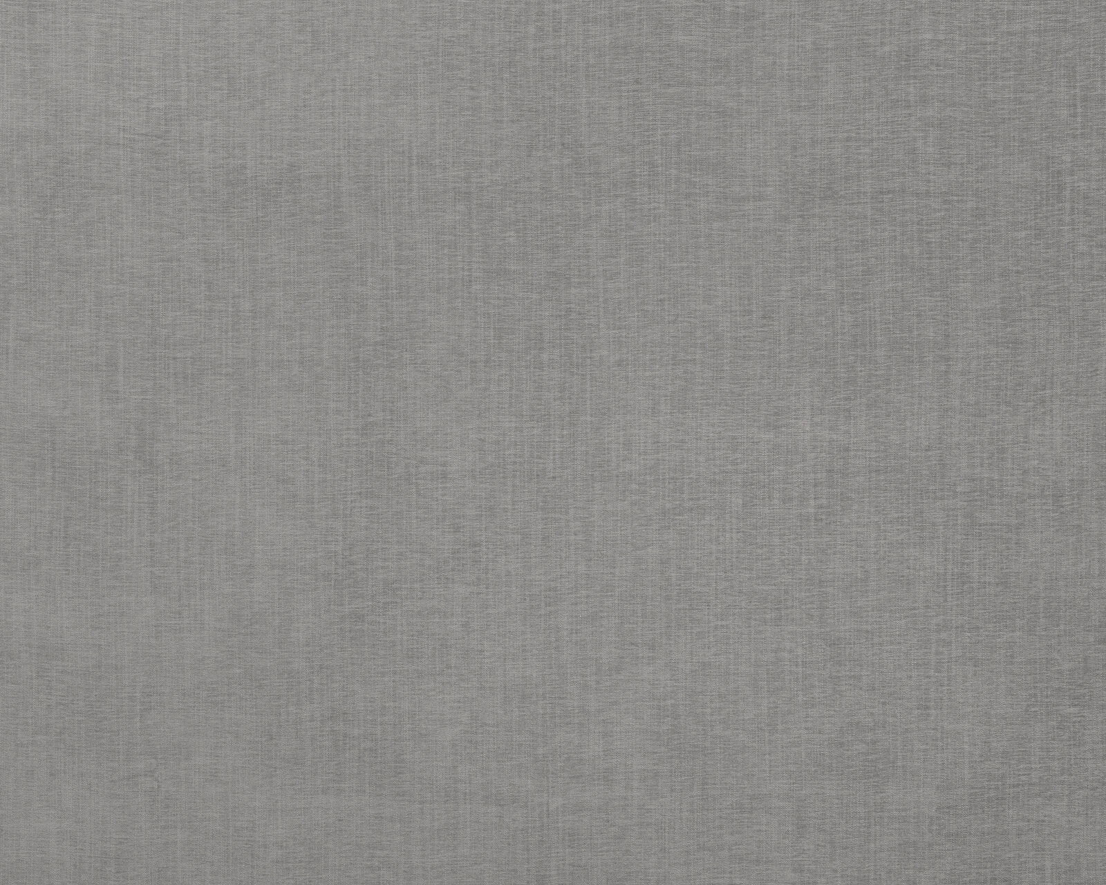 Soft fog grey plain woven fabric swatch with a fine matte texture