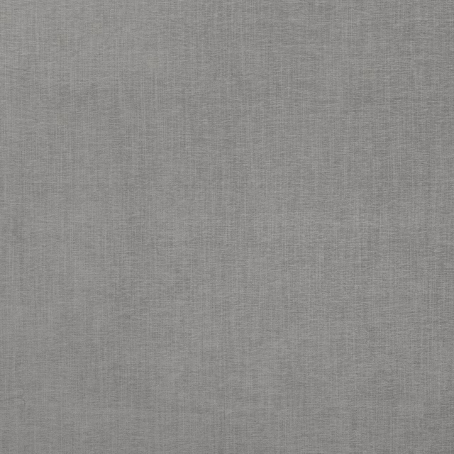 Soft fog grey plain woven fabric swatch with a fine matte texture