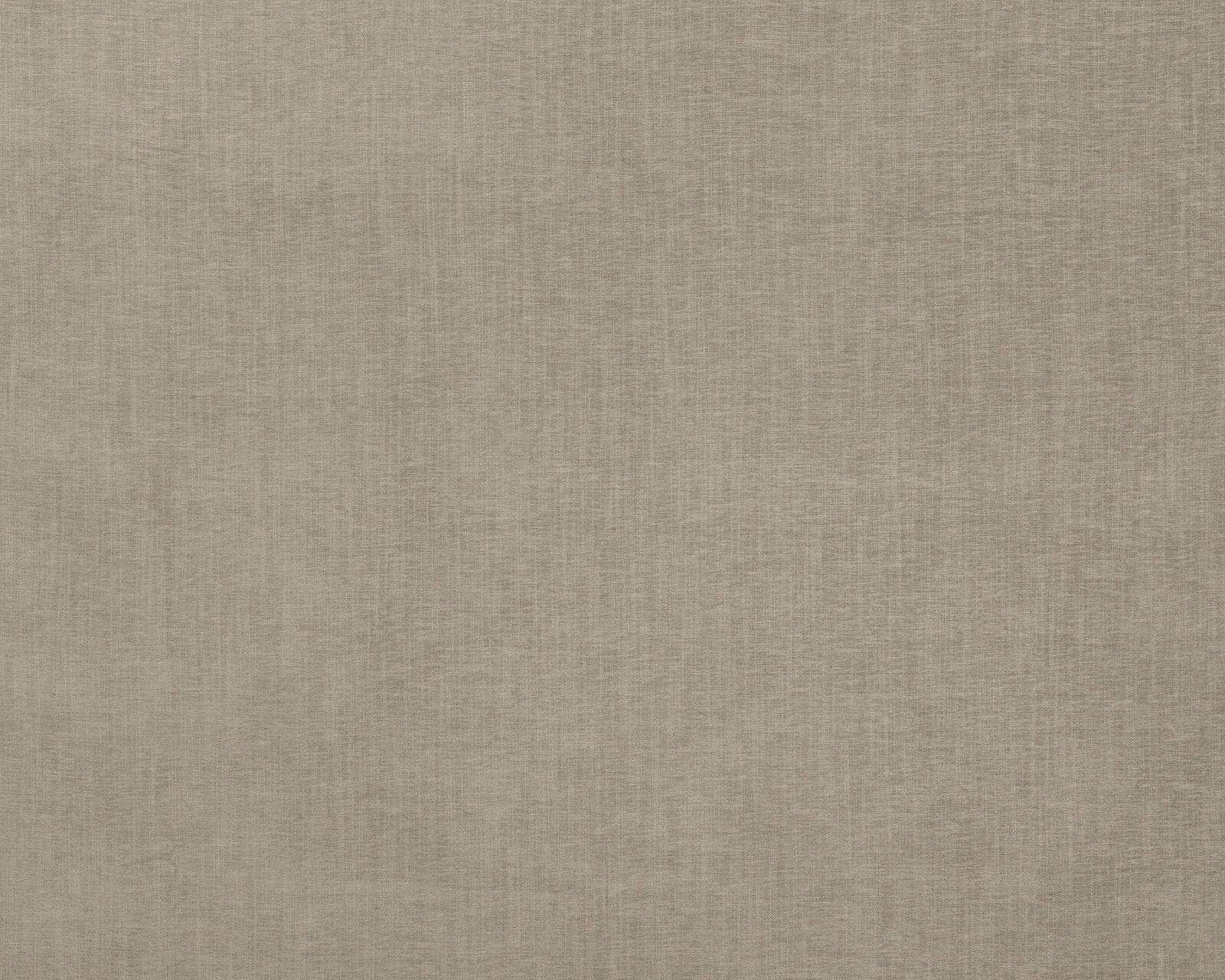 Soft warm beige plain woven fabric swatch with fine hessian texture