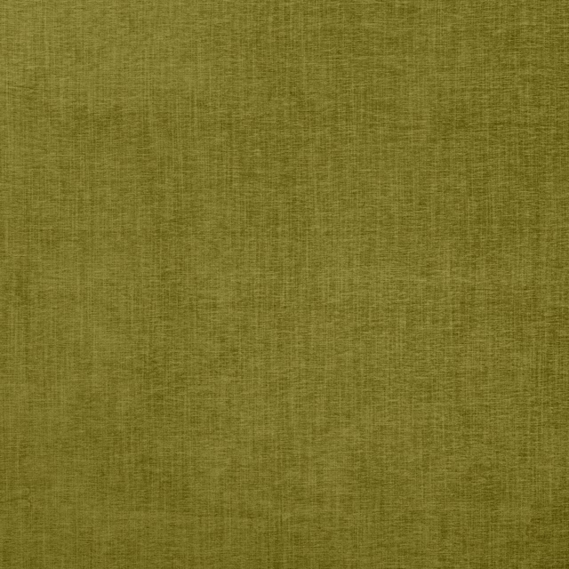 Close-up of a muted kiwi olive plain weave fabric with fine linen-like texture