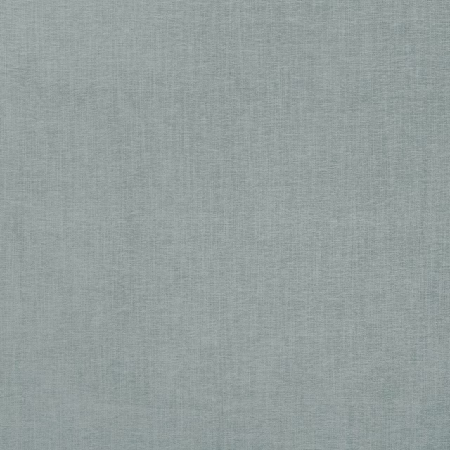 Soft mineral blue plain woven fabric with fine, even texture