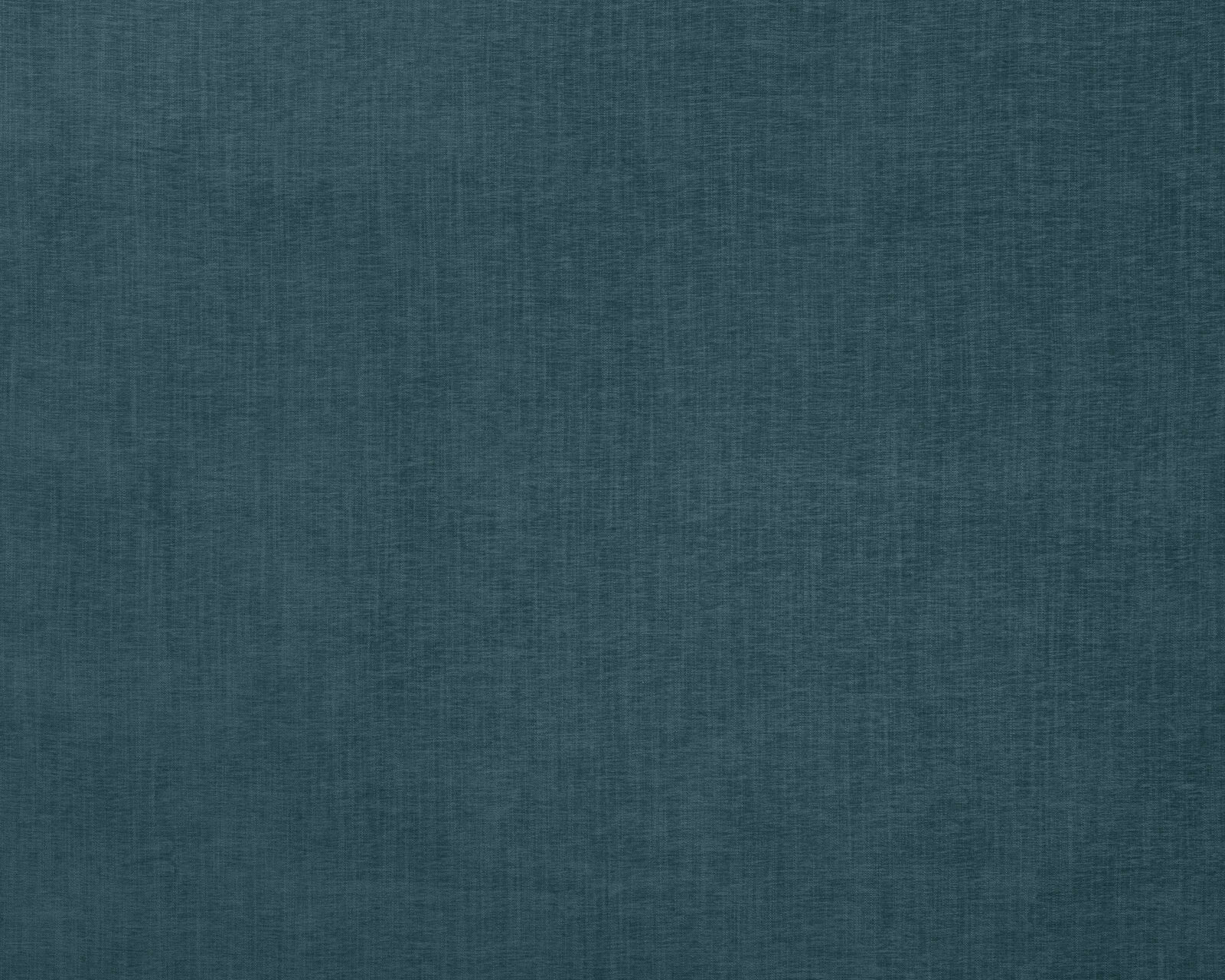 Deep peacock teal plain fabric with a fine textured weave