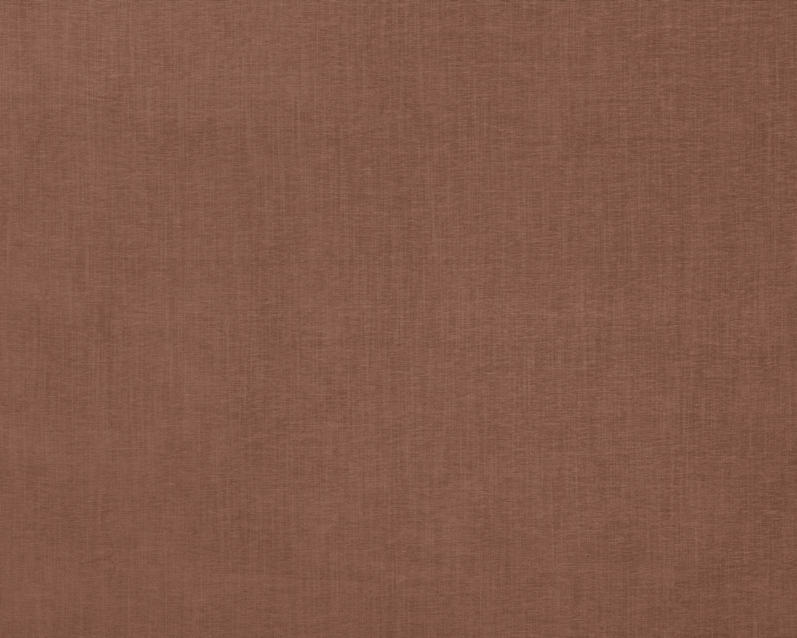 Rust-brown plain woven fabric with a soft matte texture