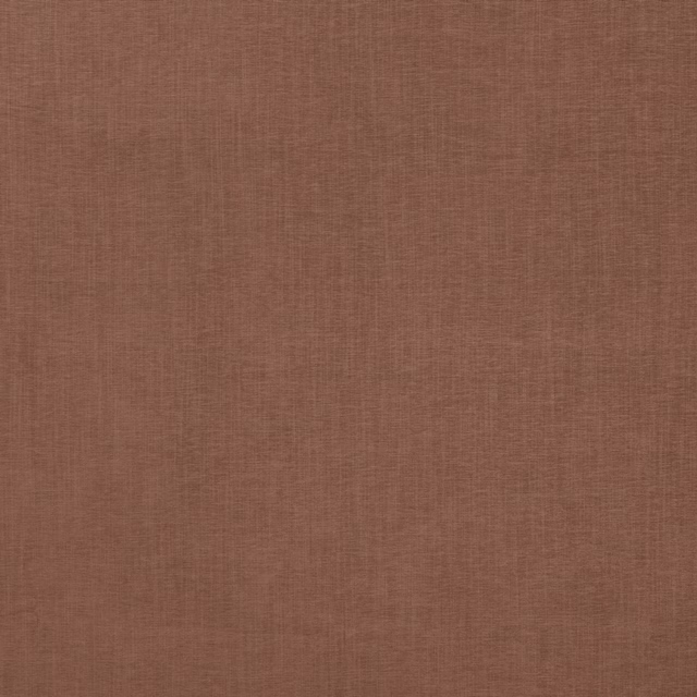 Rust-brown plain woven fabric with a soft matte texture