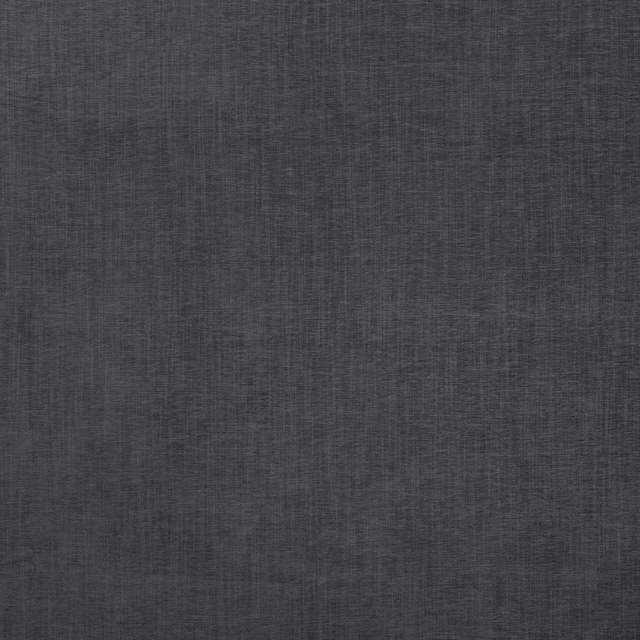 Close-up of deep charcoal grey plain woven fabric with fine texture