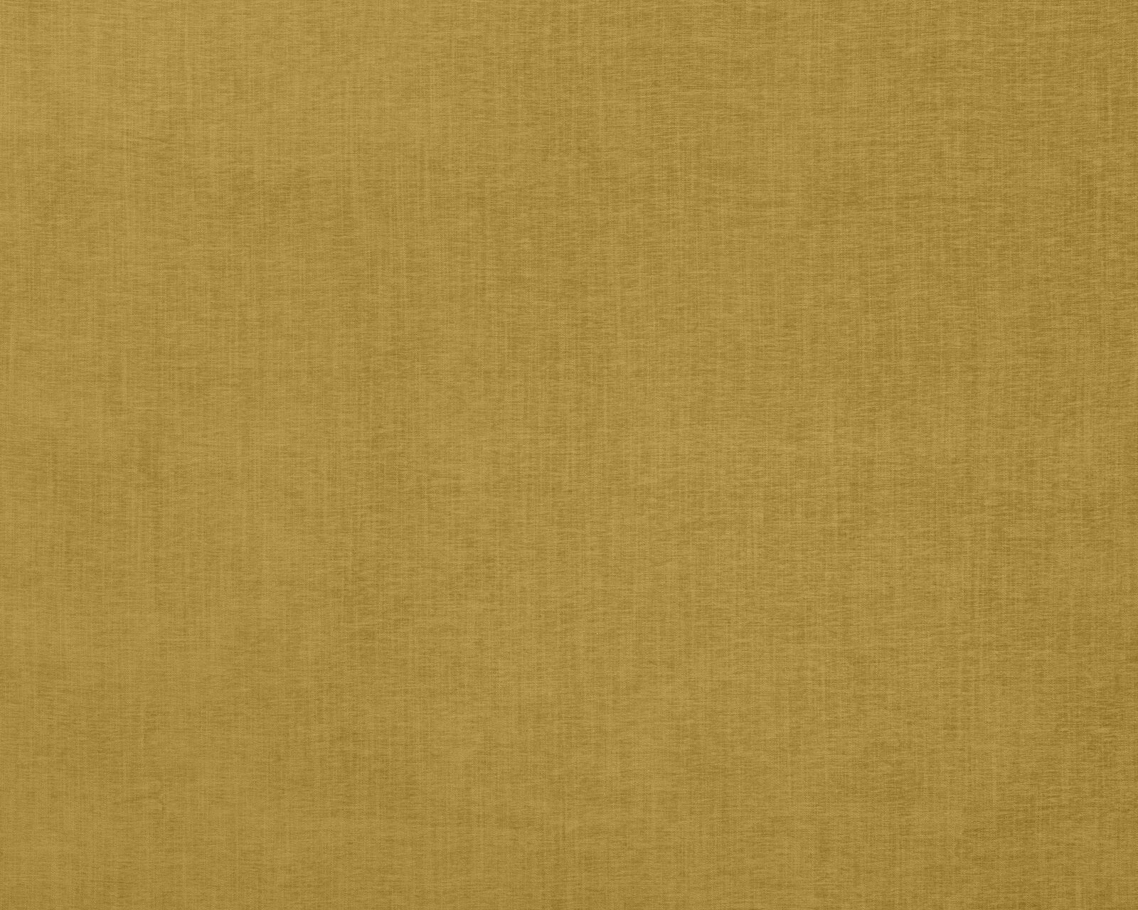 Warm mustard-yellow plain woven fabric with a fine matte texture