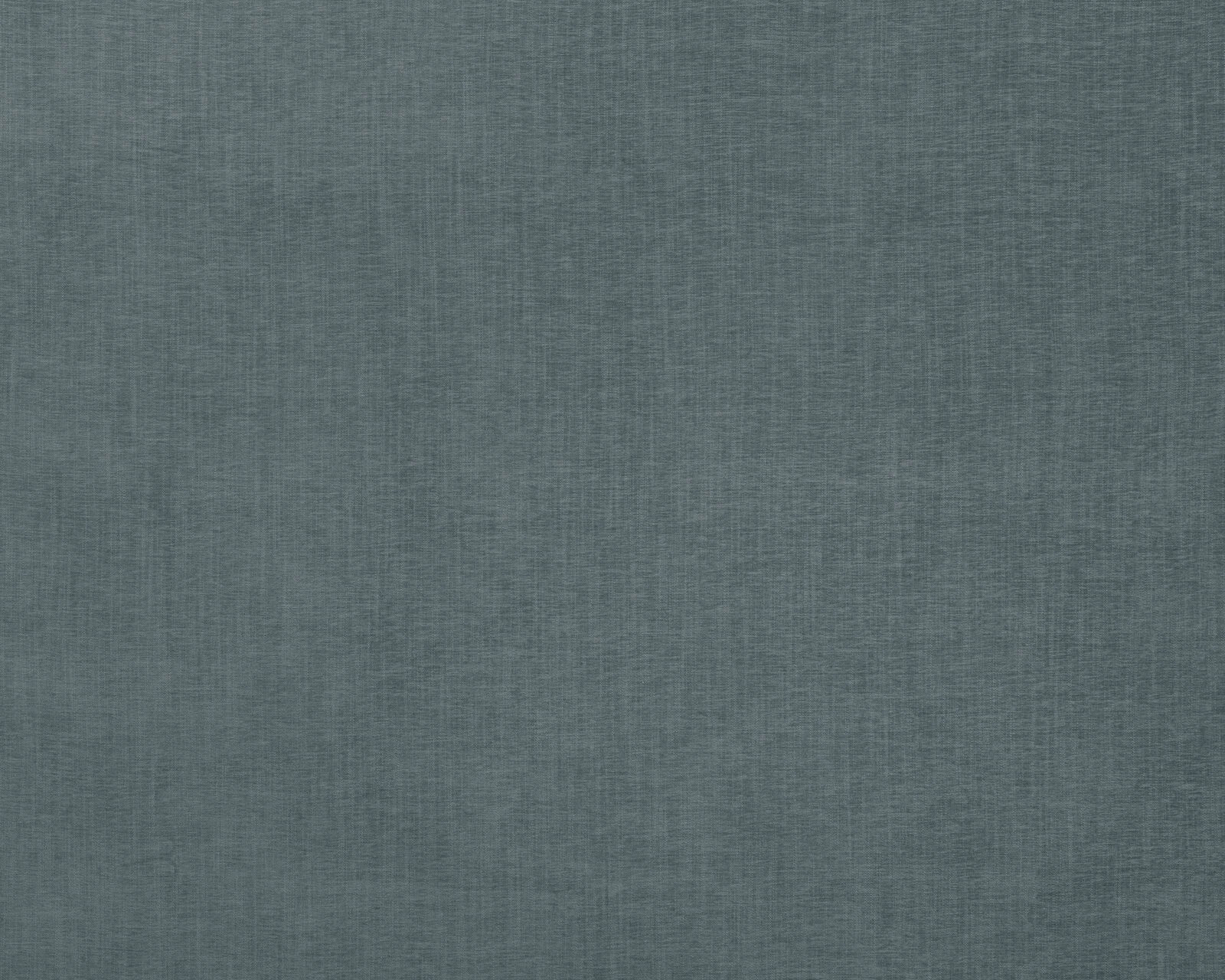 Muted blue-teal plain woven fabric with a soft matte texture