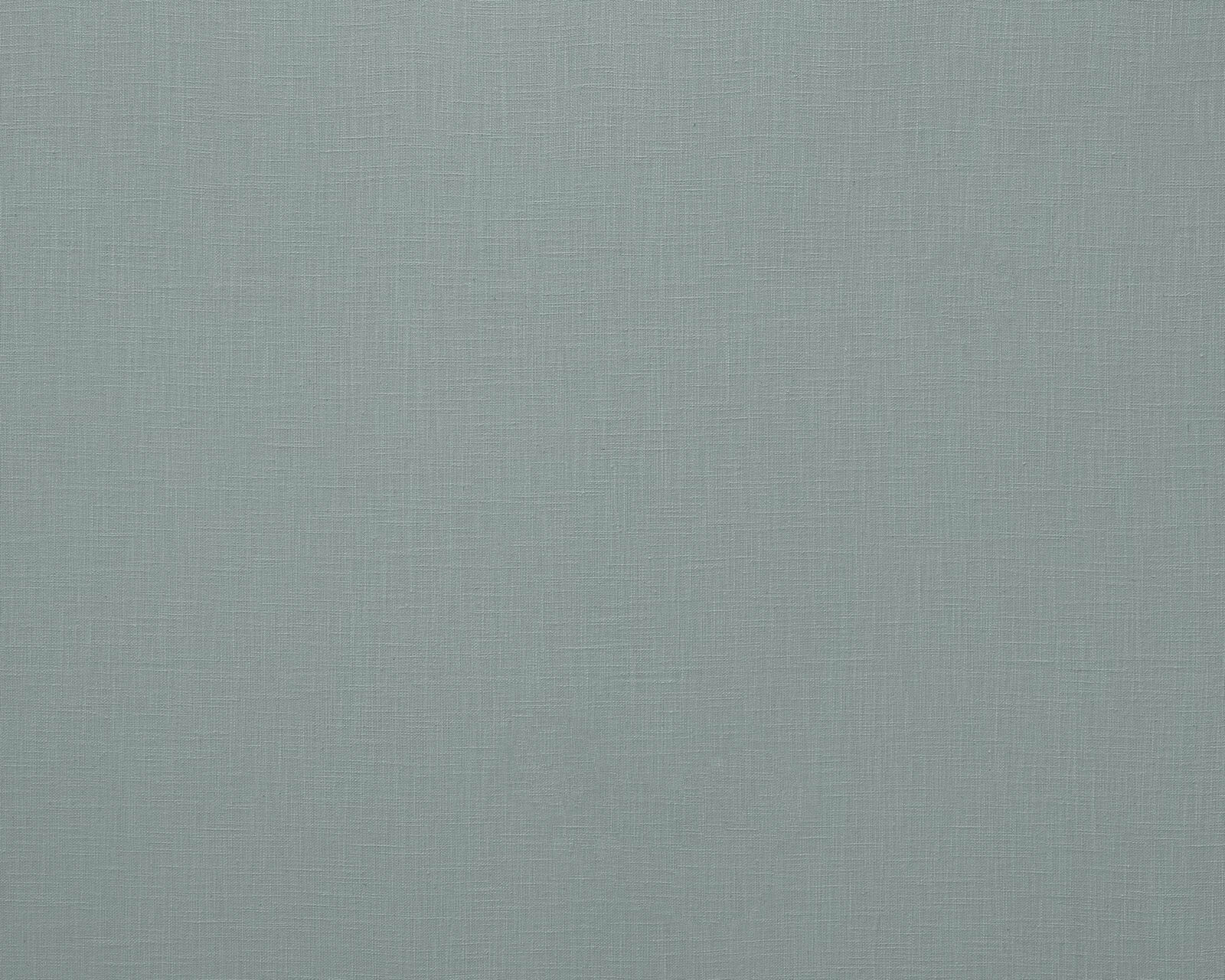 Soft aqua blue plain woven fabric with a fine linen texture