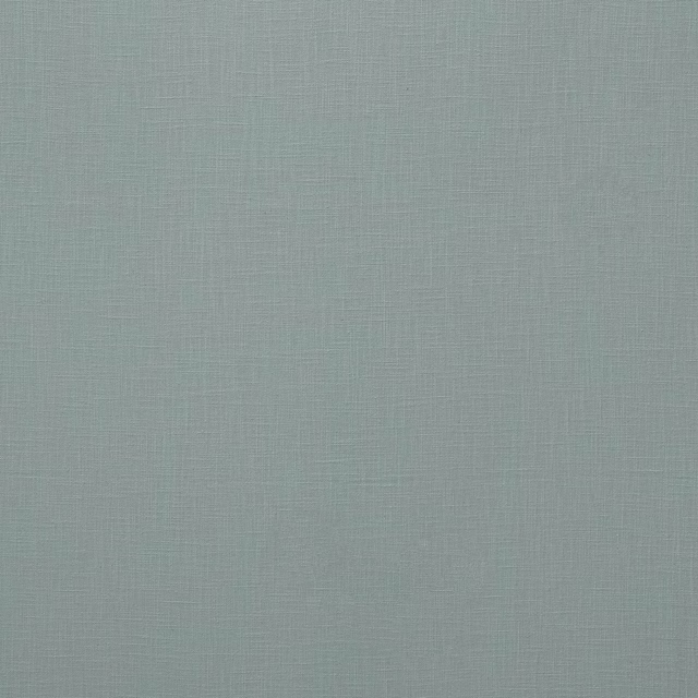 Soft aqua blue plain woven fabric with a fine linen texture