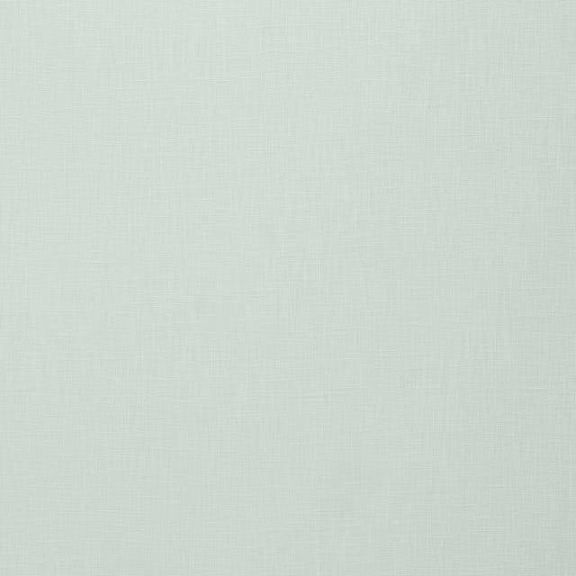 Pale mineral mint plain weave fabric with fine linen texture