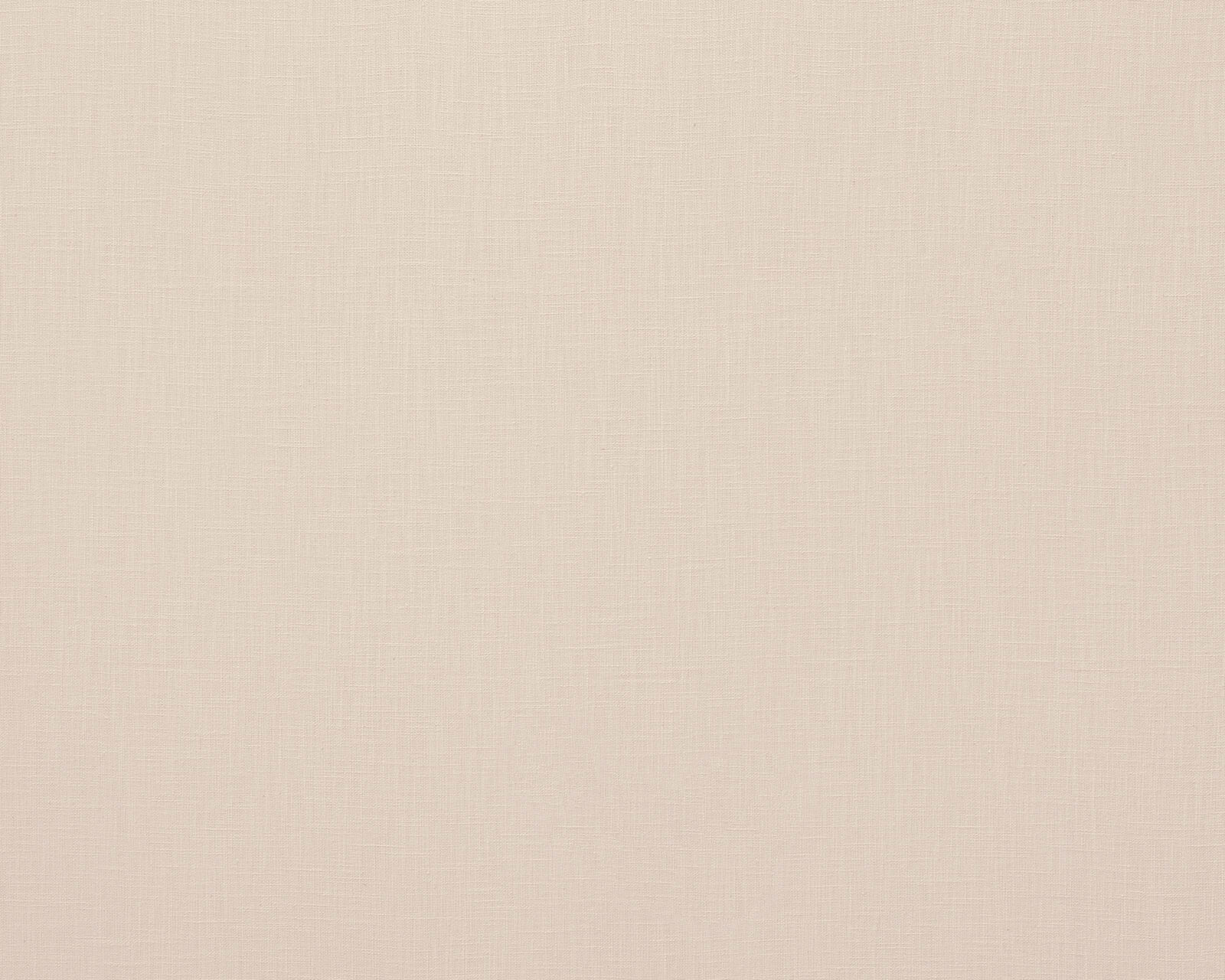 Soft oyster cream plain fabric with a fine linen-cotton weave texture