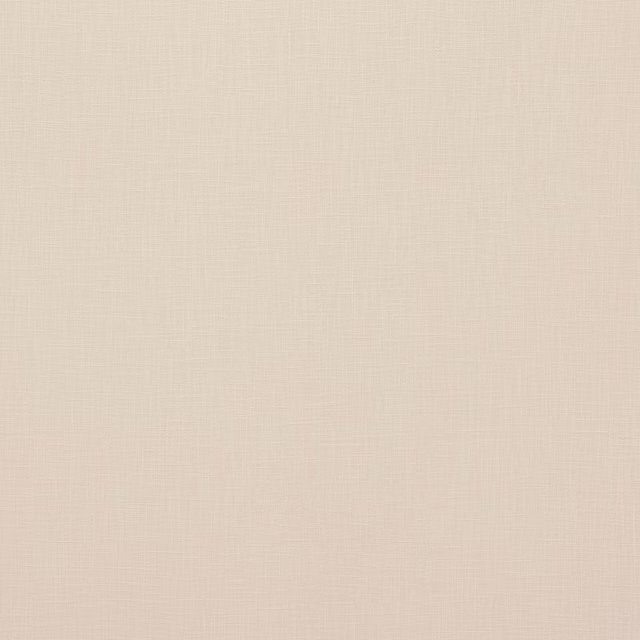 Soft oyster cream plain fabric with a fine linen-cotton weave texture