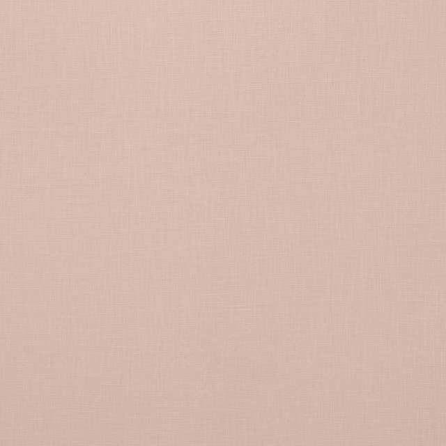 Soft plaster pink plain woven fabric with a fine linen texture