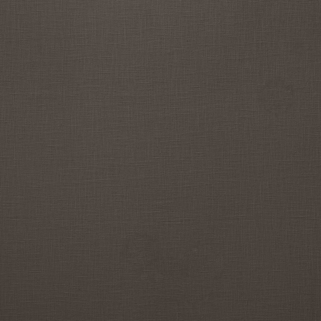 Warm taupe-brown plain weave fabric with a fine natural texture