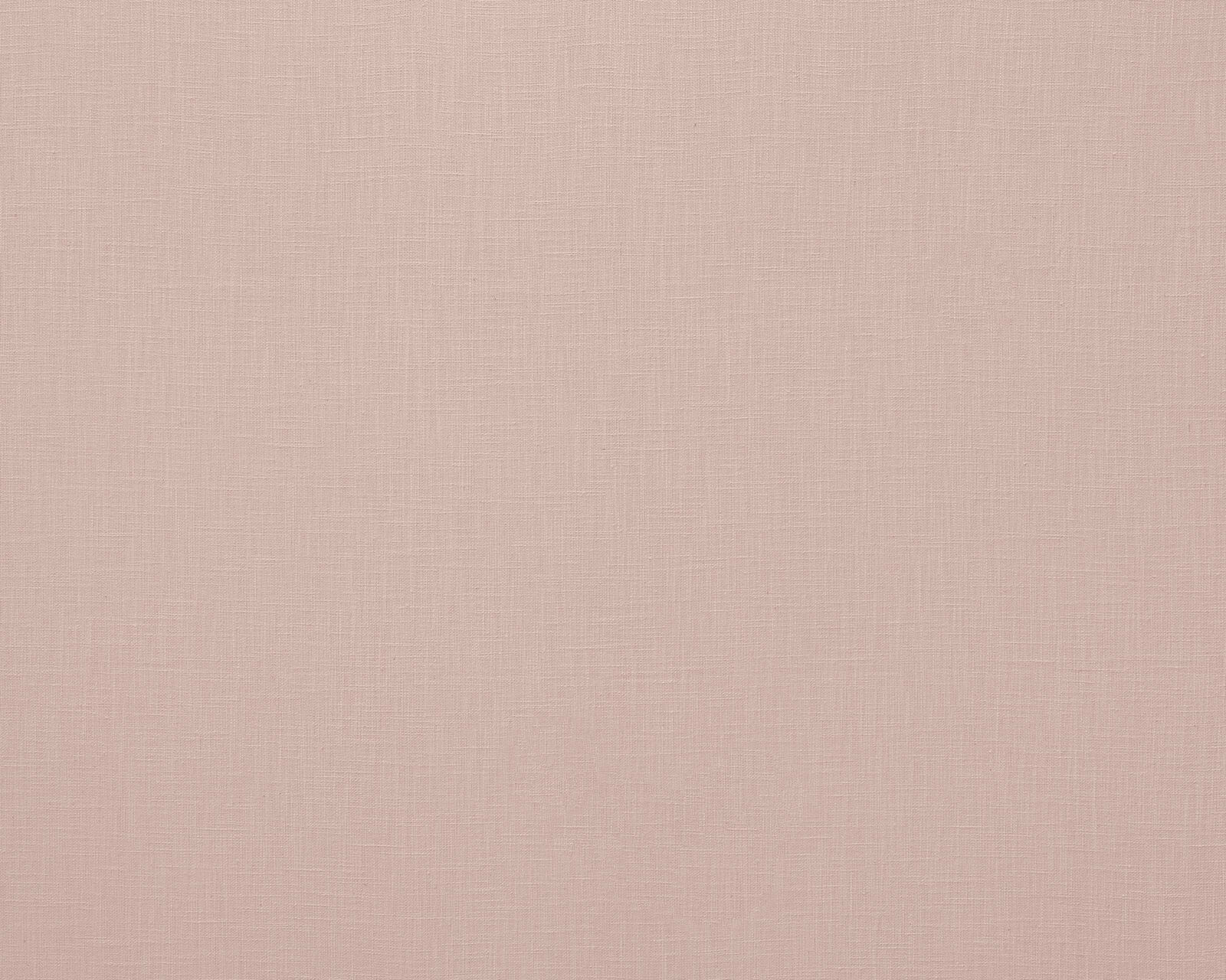 Soft shell pink plain woven fabric with a fine linen texture