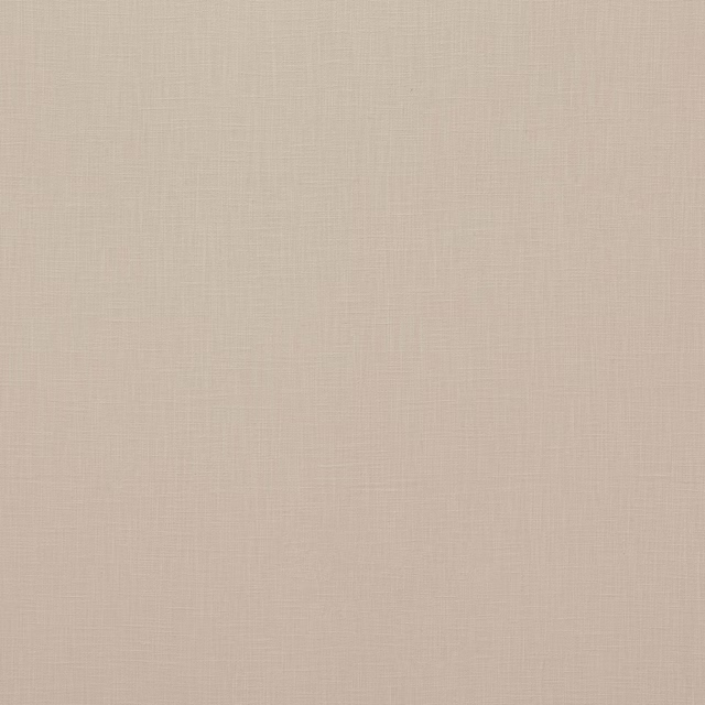 Soft wheat beige plain weave fabric with fine linen texture