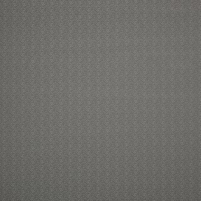 Close-up of soft putty taupe textured fabric with fine metallic speckling