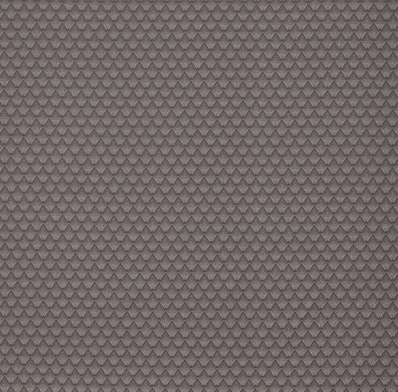 Close-up of small diamond weave in warm taupe and mocha tones