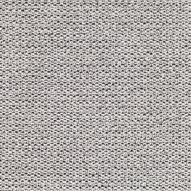 Cool grey textile with dense black flecks and broken horizontal weave