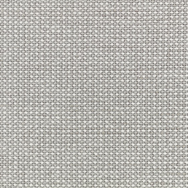 Close-up of pale grey Etitto Sonnet with a tiny salt-and-pepper basket weave