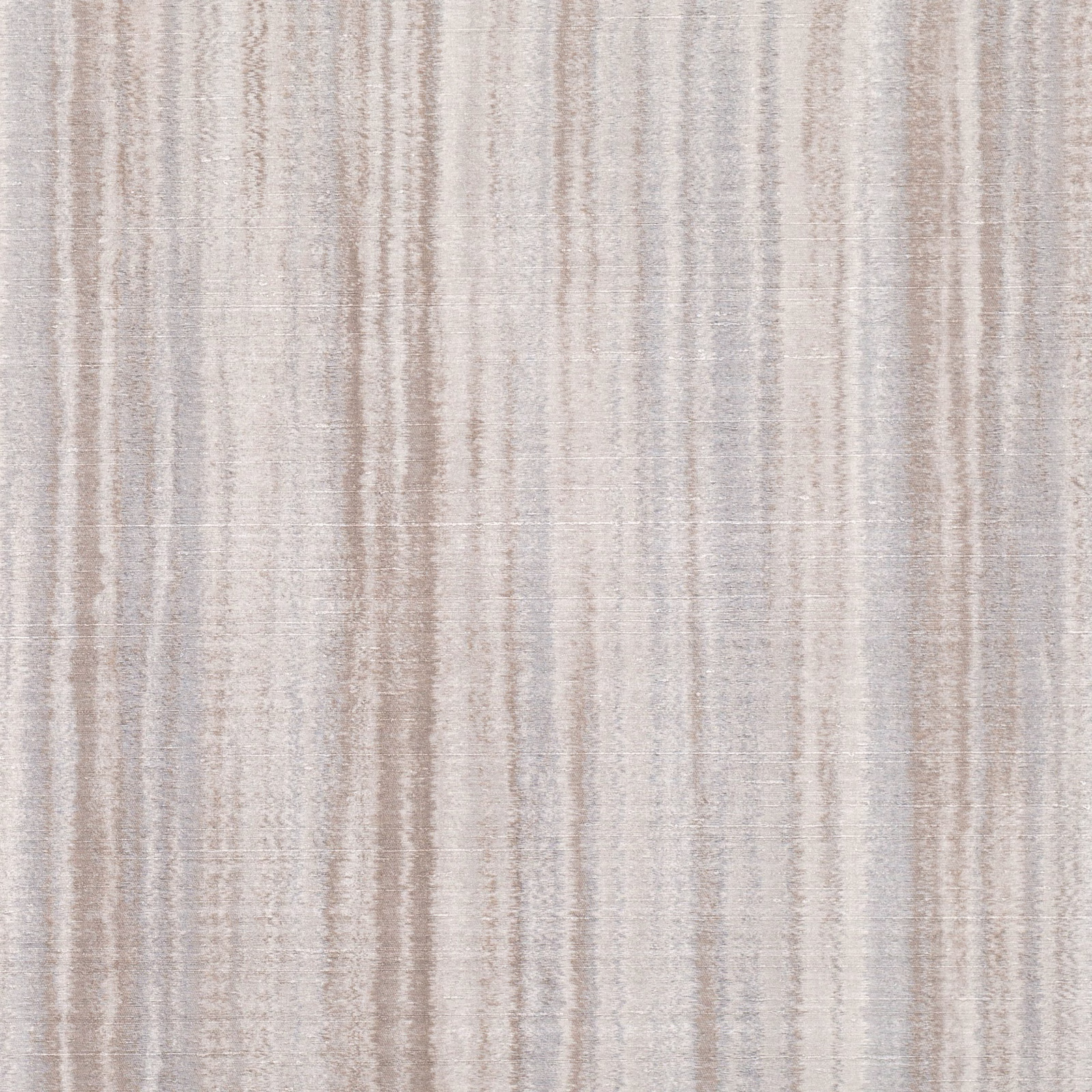 Pale rose-gold wallpaper with ivory and grey irregular vertical striations