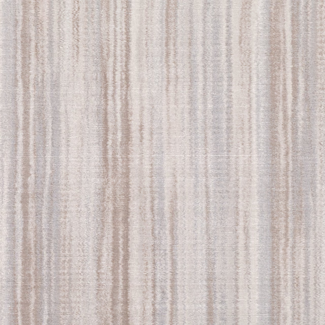 Pale rose-gold wallpaper with ivory and grey irregular vertical striations