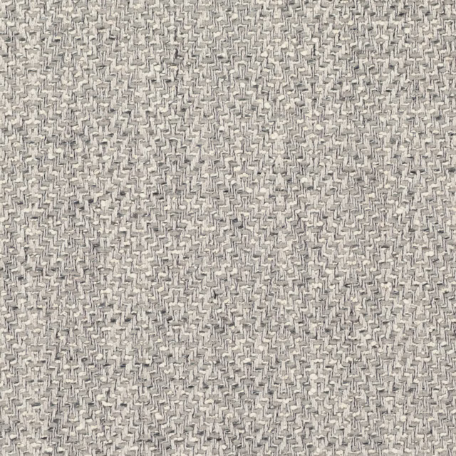 Light White Pepper textile with fine grey herringbone and softly flecked weave