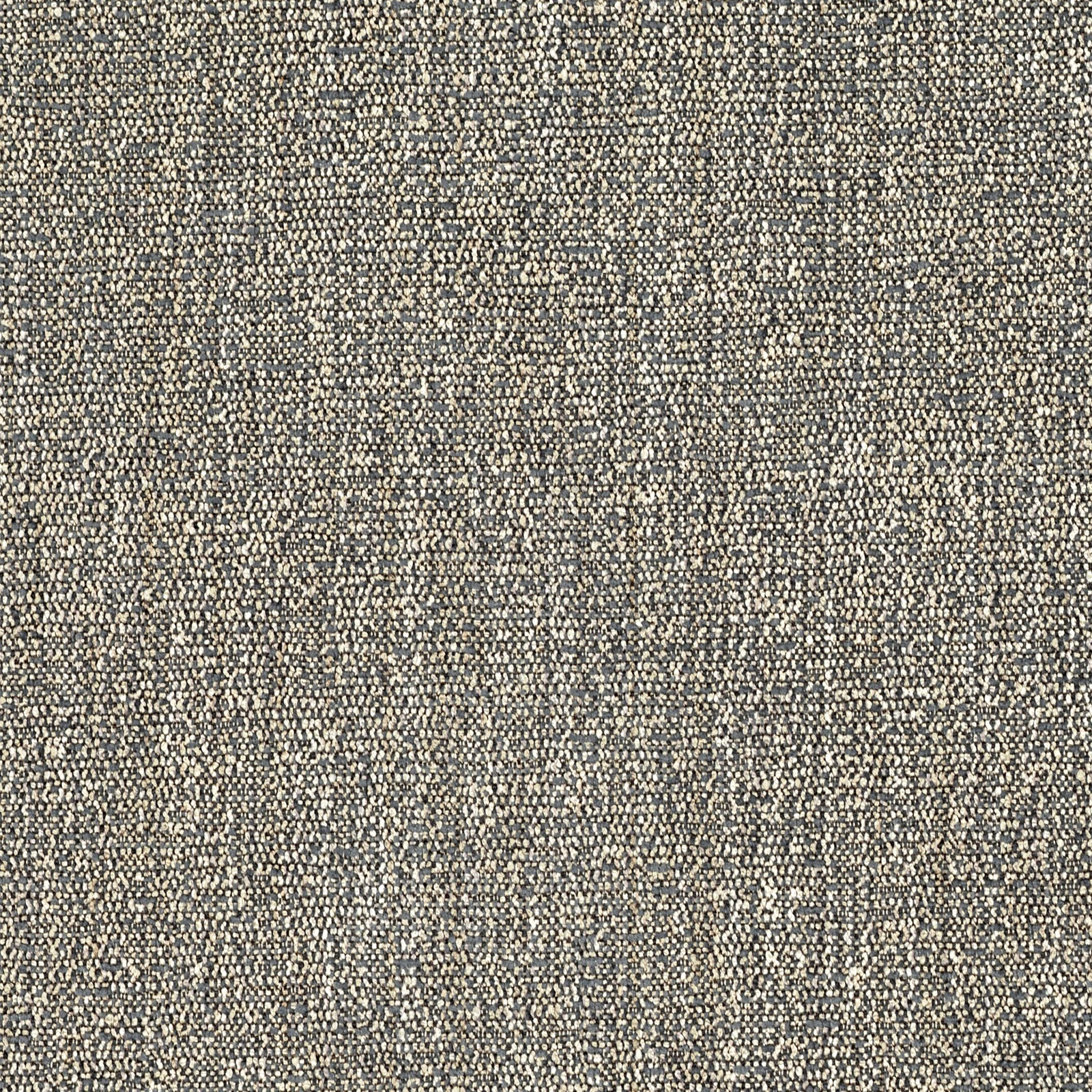 Mottled pewter-grey upholstery weave with tiny ivory and charcoal flecks
