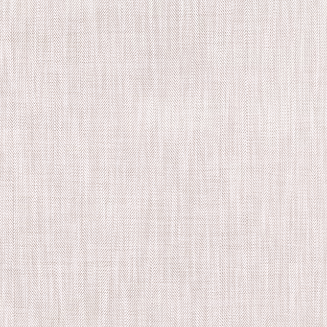 Pale greige woven fabric with fine vertical herringbone lines and a softly textured surface