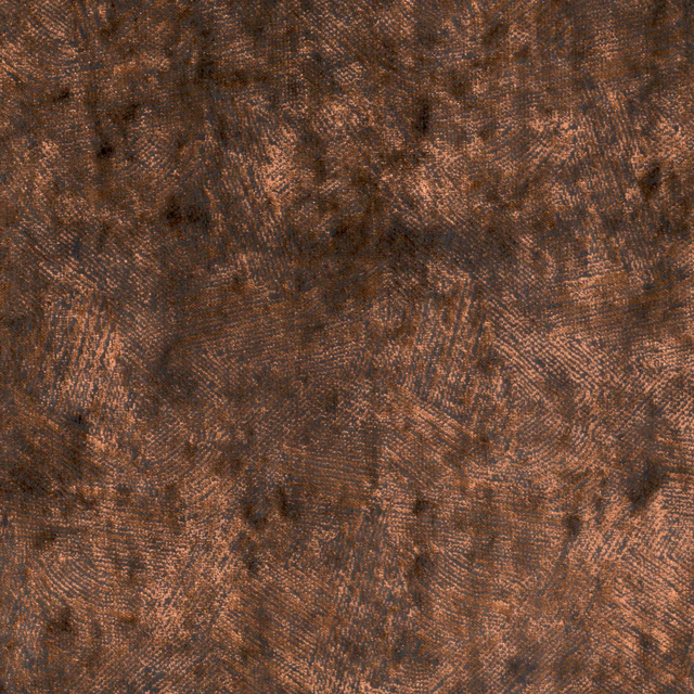 Burnished bronze-brown woven fabric with smoky mottling and copper-toned textured highlights